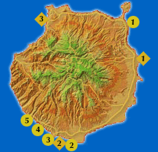 Häfen zum Segeln auf Gran Canaria